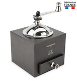 Moulin a Poivre Manuel 13 cm en Bois Chocolat - Le moulin d'Olivier Roellinger